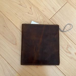 M0851 unisex leather wallet taille NWT